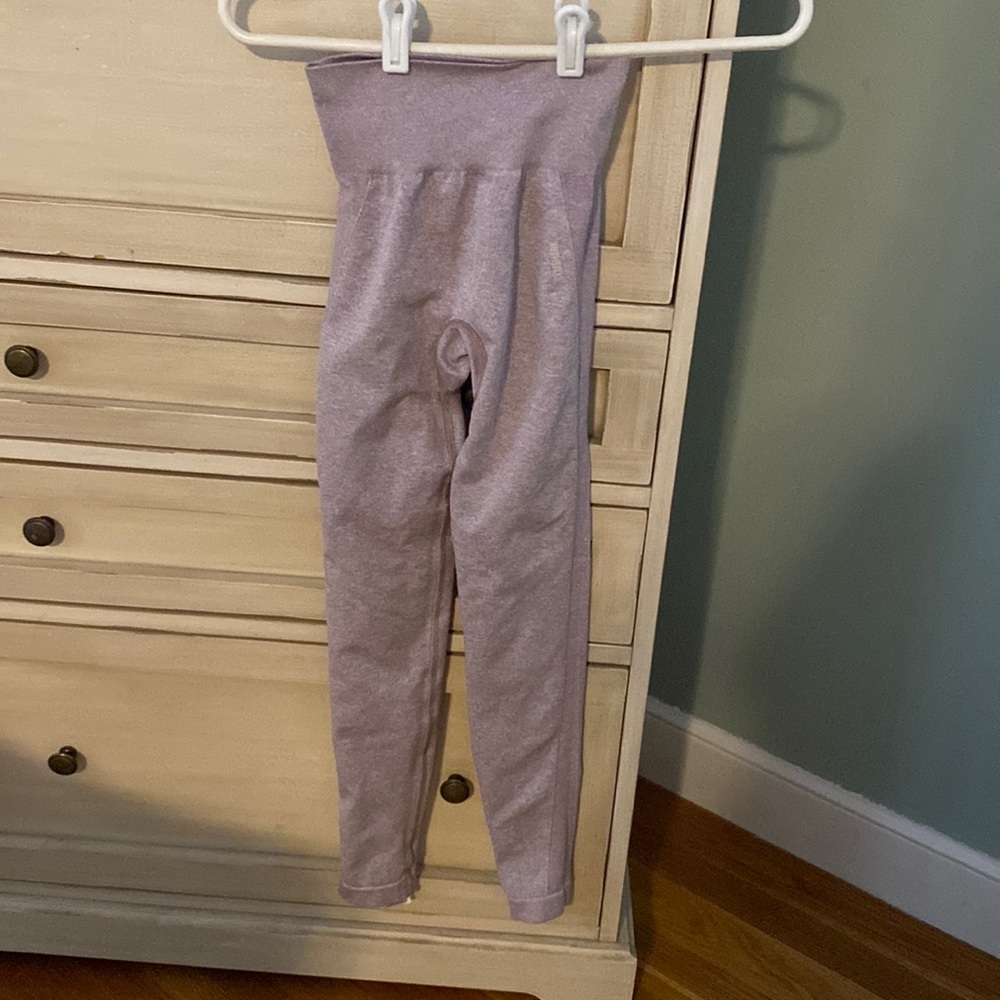 GYMSHARK Flex High waist XS legging- very light purple color